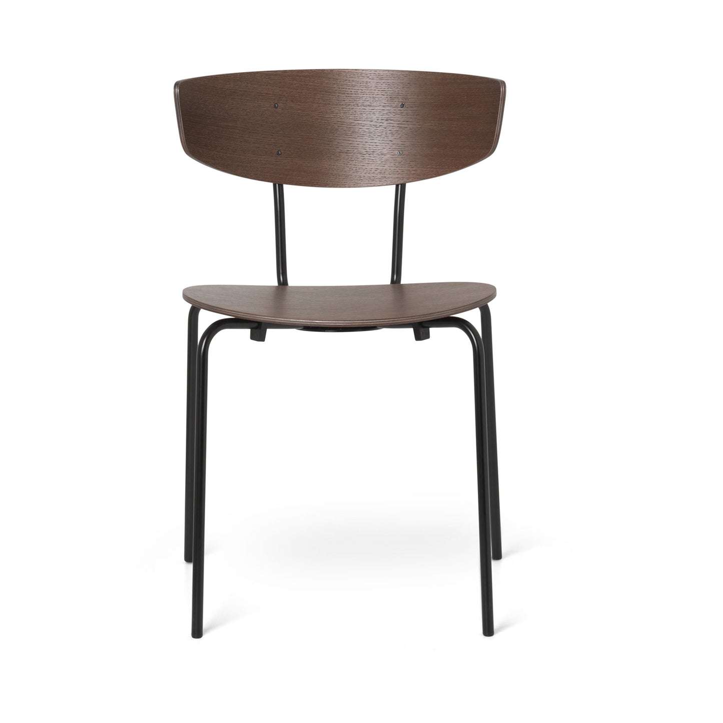 Herman Dining Chair by Ferm Living #Black/ Dark Stained Oak