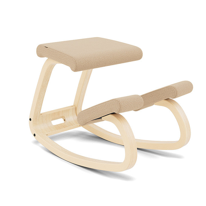 Variable™ Balans® - The original kneeling chair with the unique pendulum movemen (Base - Natural Lacquered Ash) by Varier Furniture