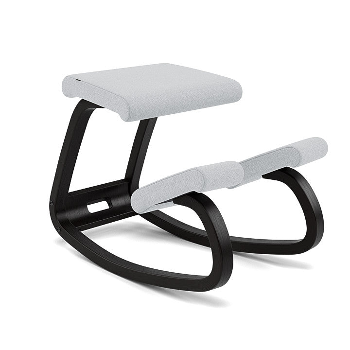 Variable ™ Balans® -The Original Kneeling Chair with the Unique Pendulum Movement (Base -Black Lacquered ash)