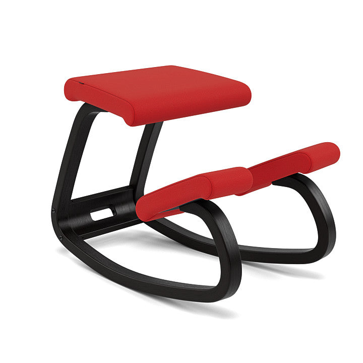 Variable ™ Balans® -The Original Kneeling Chair with the Unique Pendulum Movement (Base -Black Lacquered ash)