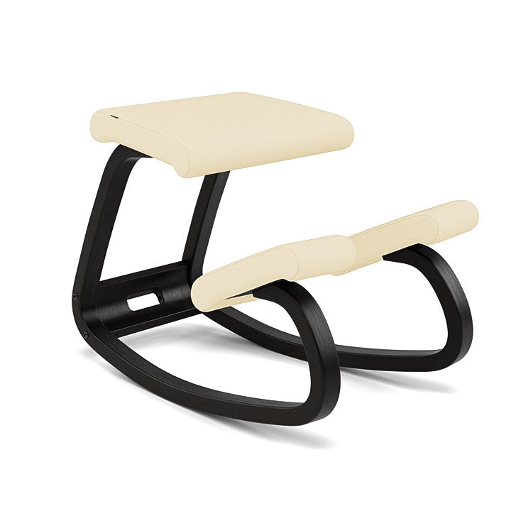 Variable ™ Balans® -The Original Kneeling Chair with the Unique Pendulum Movement (Base -Black Lacquered ash)