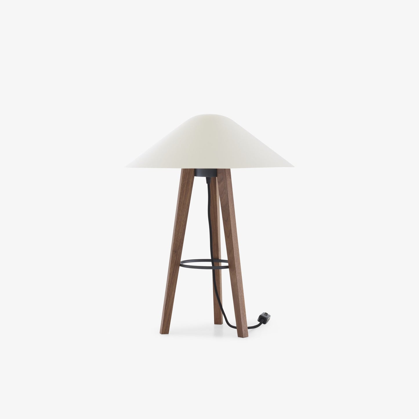 Melusine -LED Steel and Wood Table Lamp