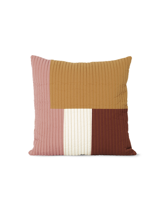 Shay Quilt Cushion - Mustard by Ferm Living