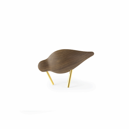 Shorebird Small by Normann Copenhagen #Walnut Brass