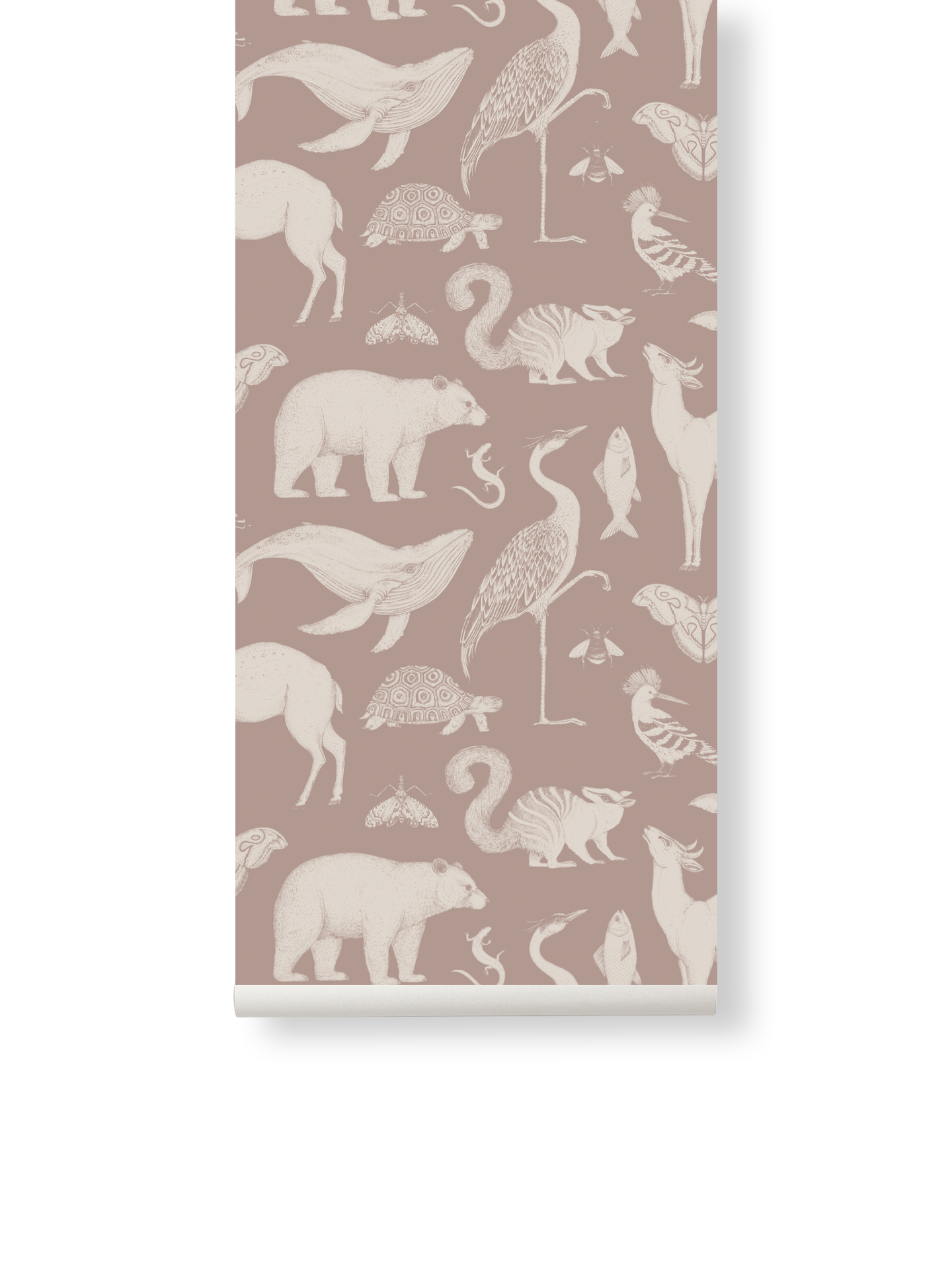 Katie Scott Wallpaper - Animals by Ferm Living