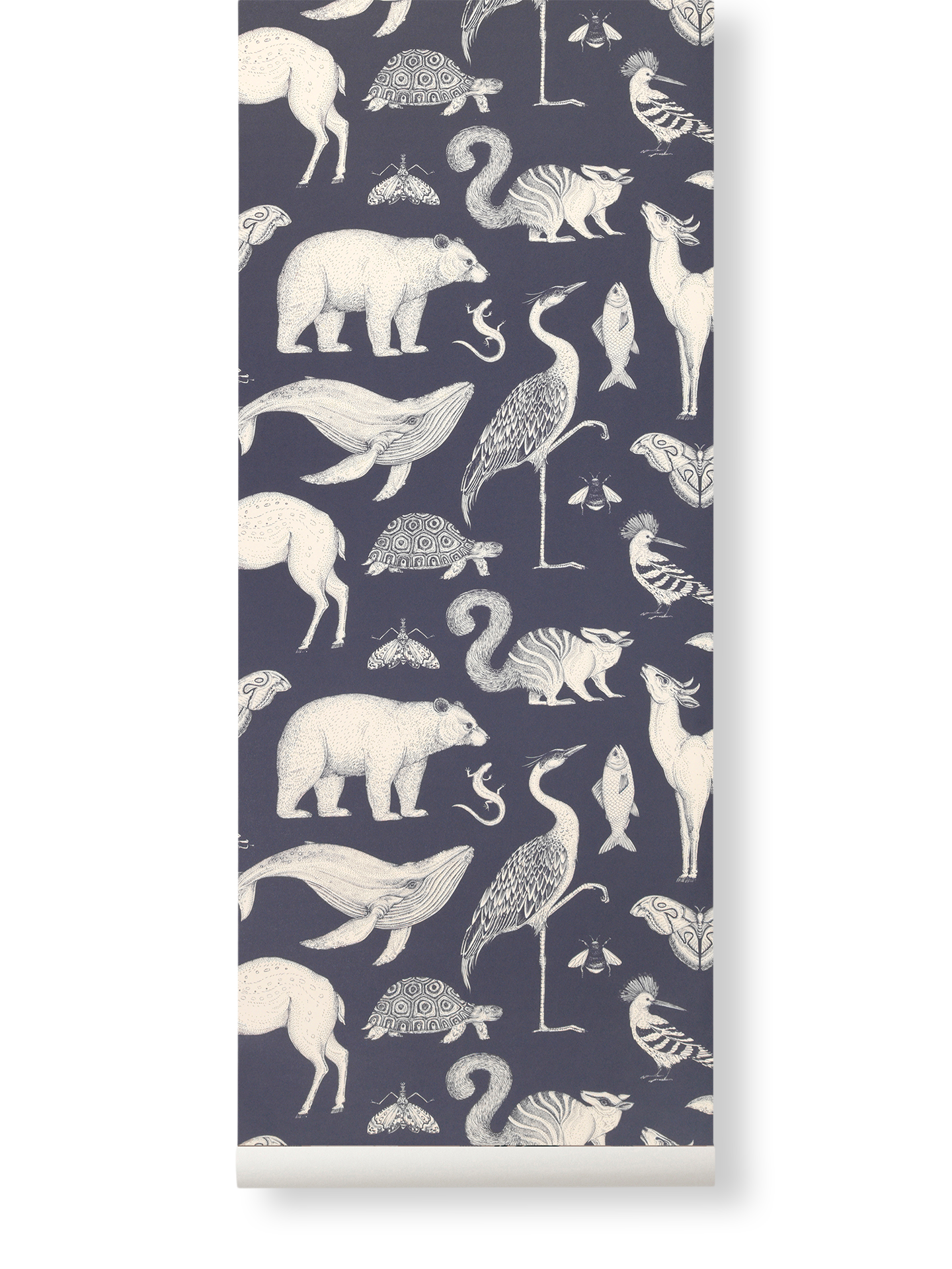 Katie Scott Wallpaper - Animals by Ferm Living