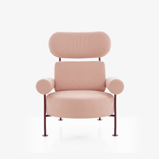 Astair leather Armchair by Ligne Roset