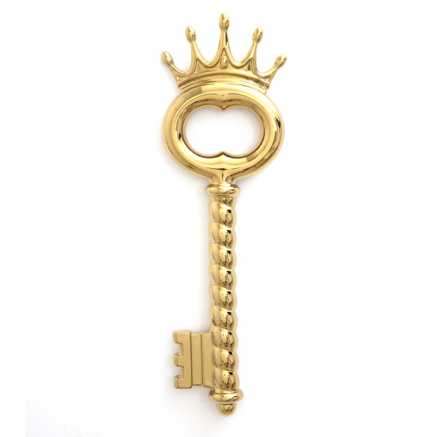 Porcelain Decorative Object POWER KEY by Seletti #Gold