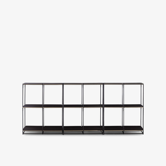 La bibliotheque fil - Shelving unit 3 Module - h 88