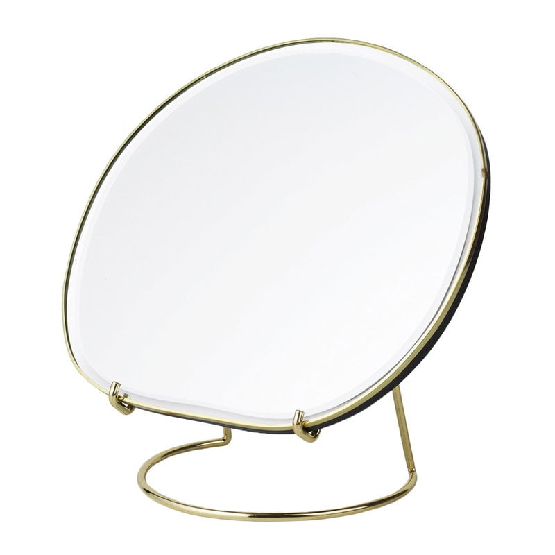 Pond table mirror by ferm LIVING #brass #