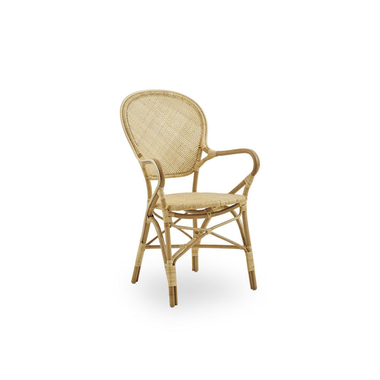 Rossini Dining Chair with Armrests by Sika-Design #Natural