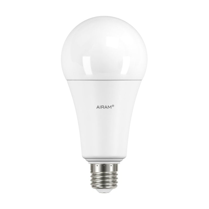 LED Superlux opal standard bulb 21W E27 2700K by Airam #dimmable #