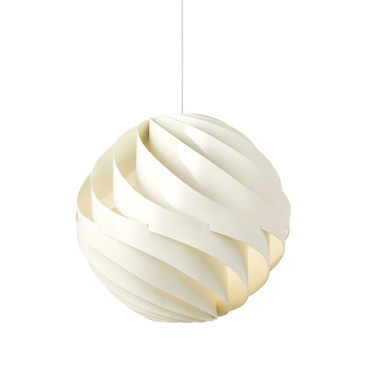 Turbo Pendant Lamp Large by GUBI #Glossy Alabaster White