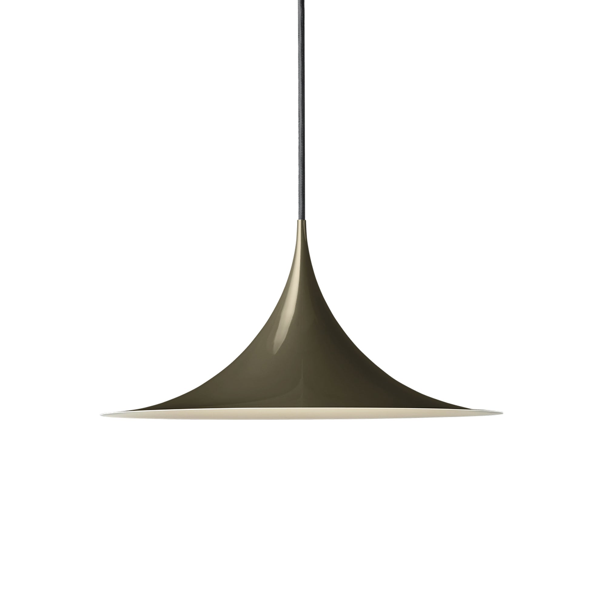 Semi Pendant Lamp Small by GUBI #Blank Dark Cocoa