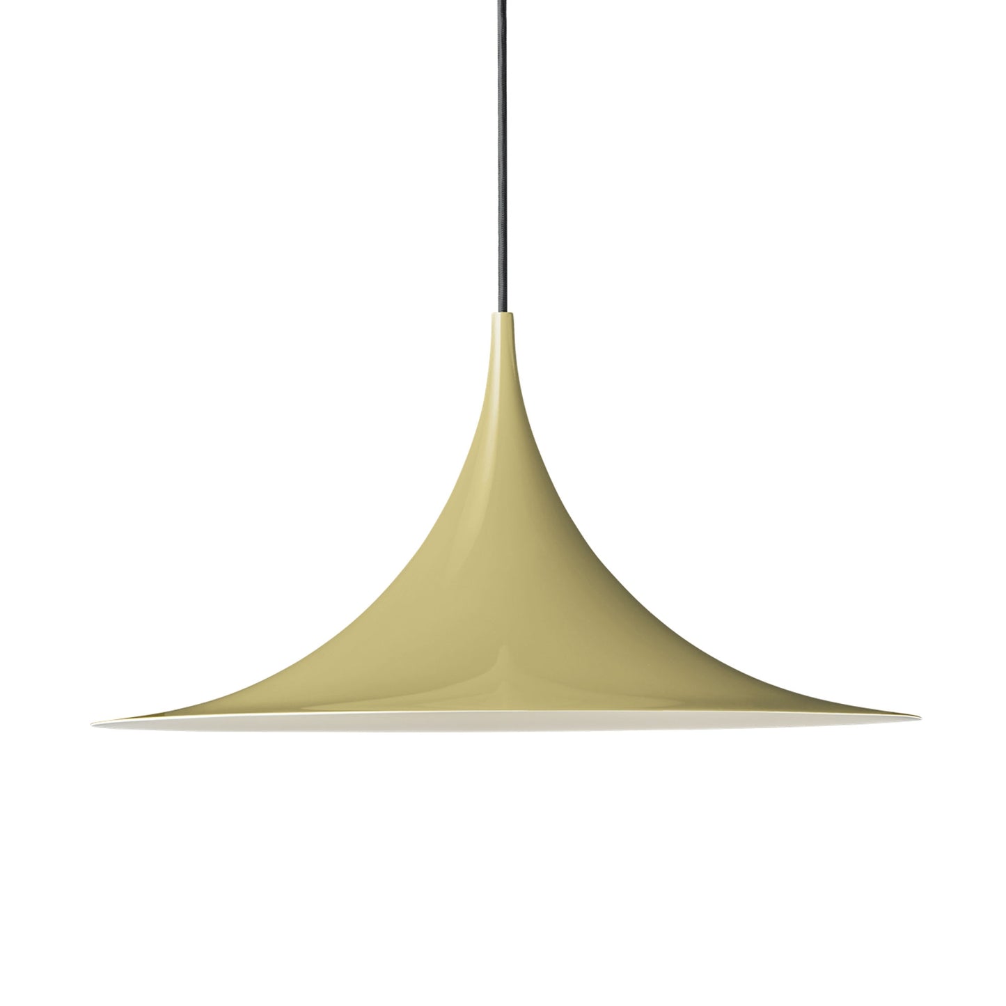 Semi Pendant Lamp Medium by GUBI #Glossy Fennel Seed