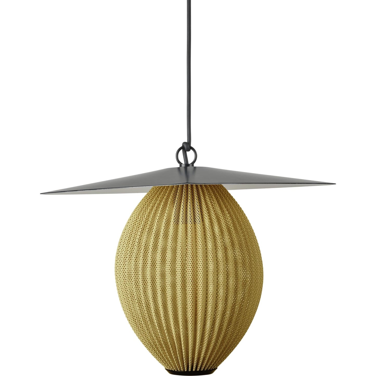 Satellite Outdoor Pendant Lamp Ø22 by GUBI #Mustard Gold