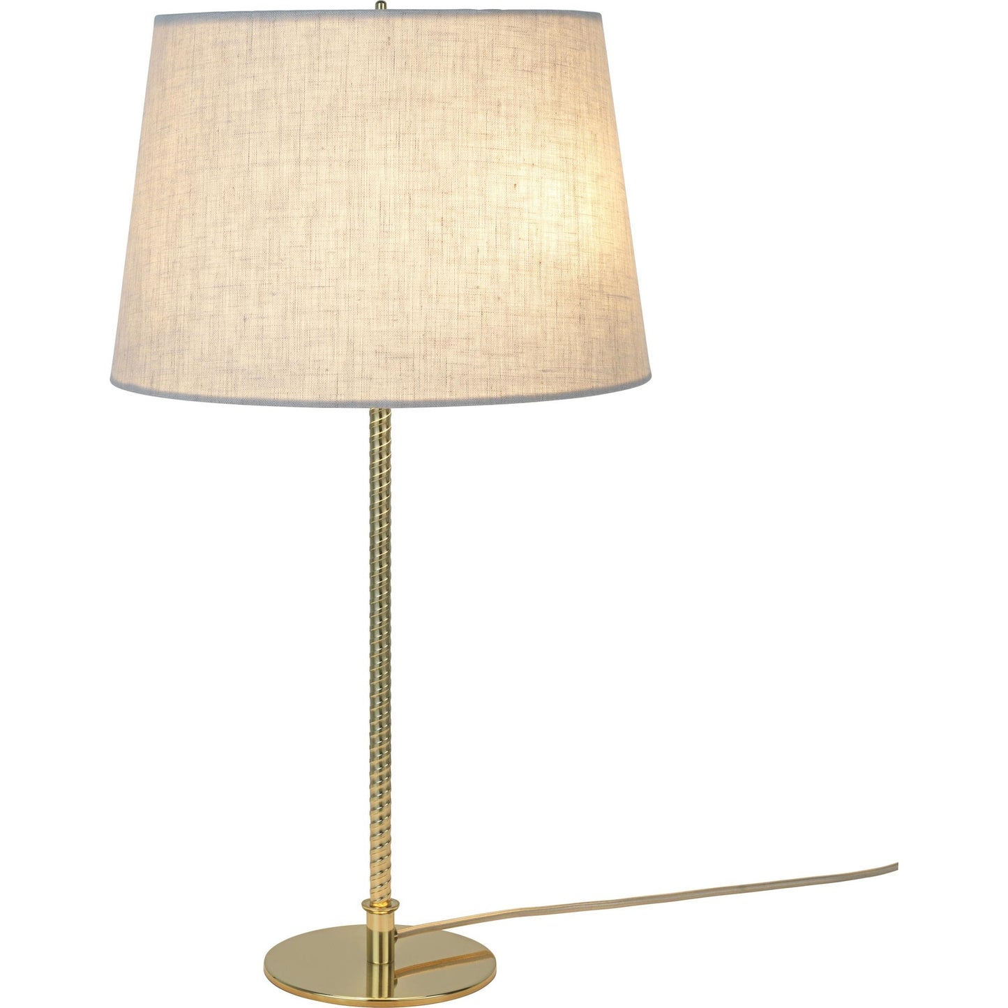 Tynell Collection 9205 Table Lamp by GUBI #Brass/ Canvas