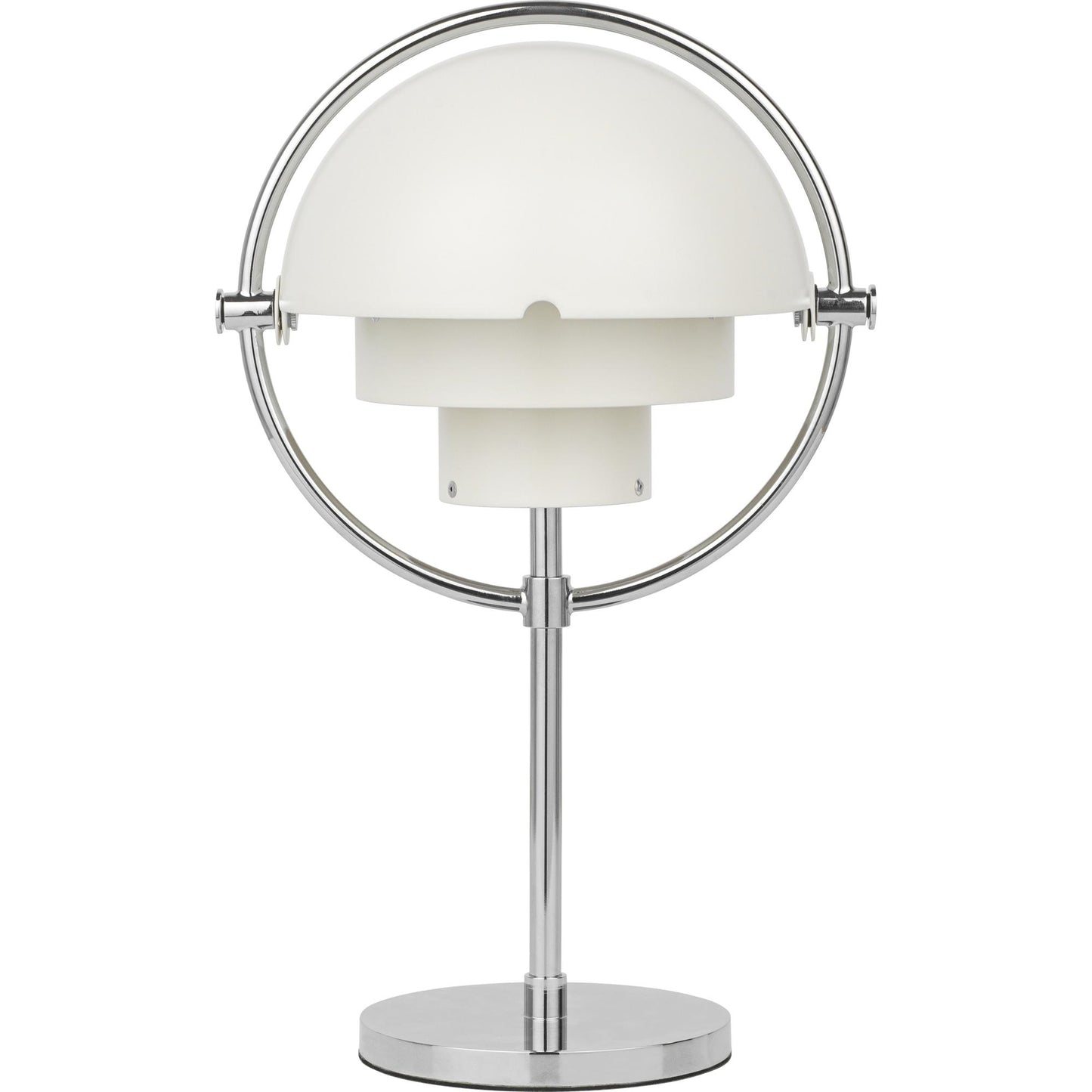 Multi-Lite Portable Lamp by GUBI #Chrome / White