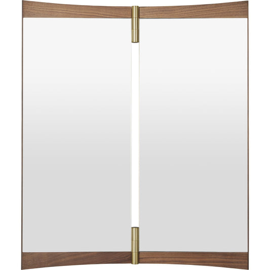 Vanity 2 Mirror by GUBI #American Walnut