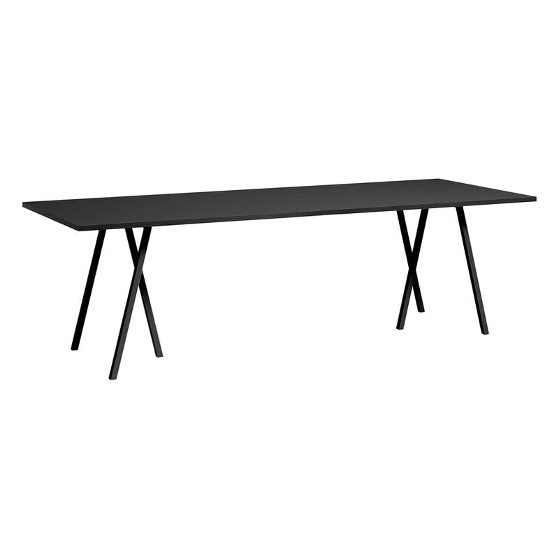 Loop Stand table 250 cm by HAY #black #