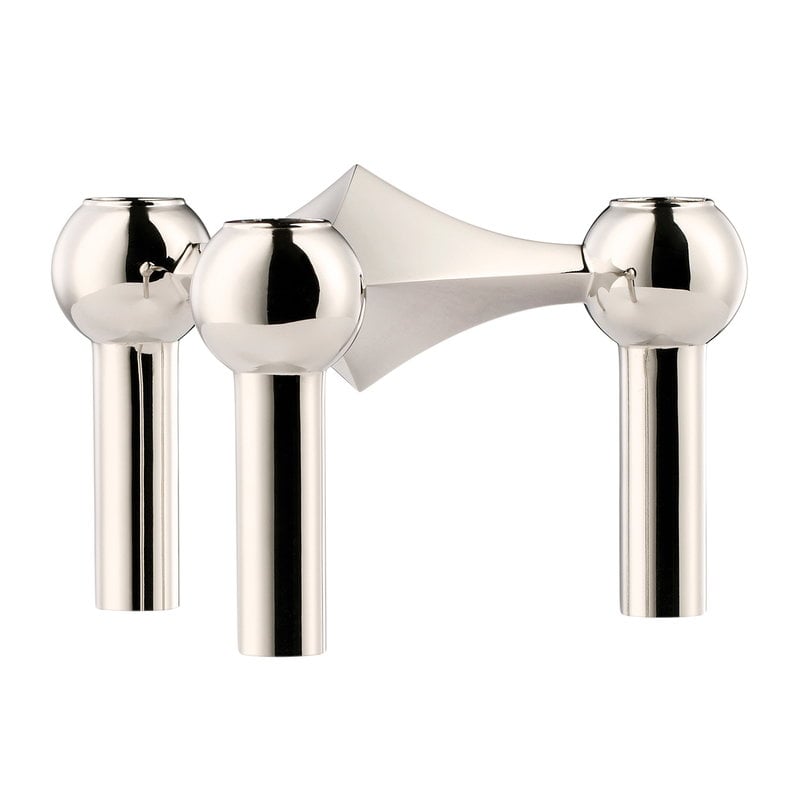 STOFF Nagel candleholder by STOFF Copenhagen #chrome #