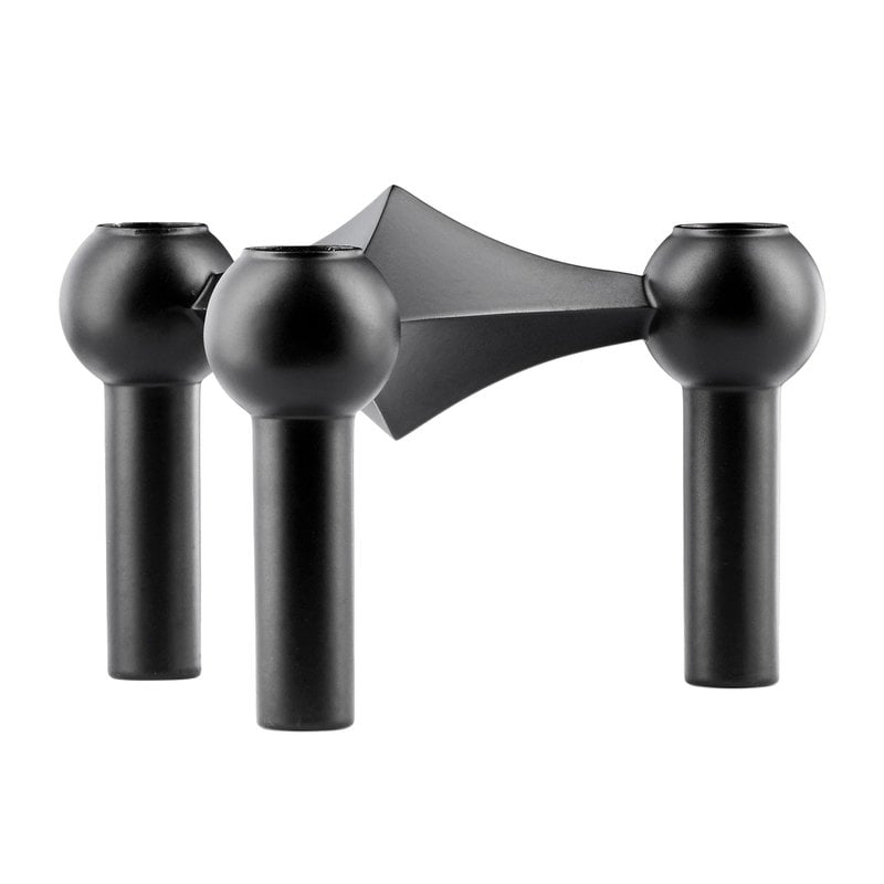 STOFF Nagel candleholder by STOFF Copenhagen #matt black #