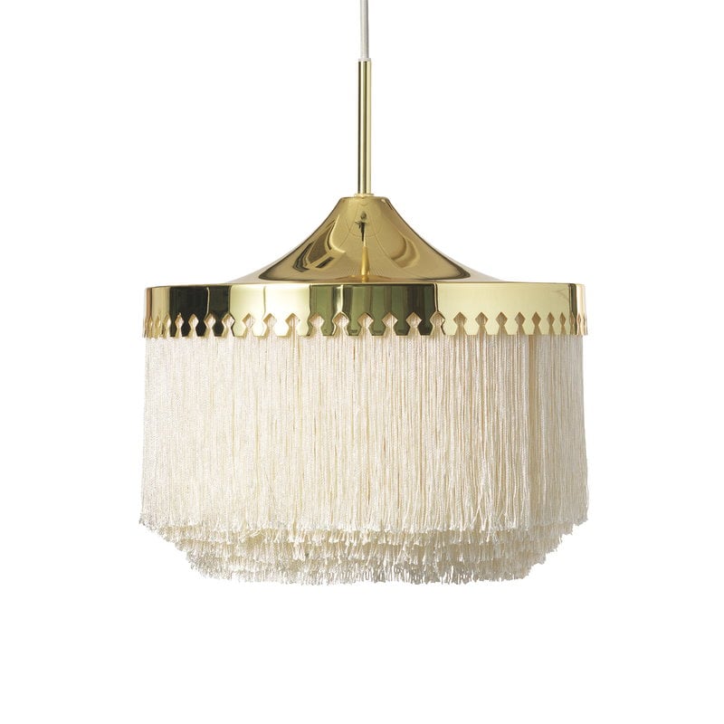 Fringe pendant 30 cm by Warm Nordic #cream white #