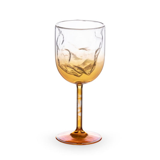 Double wall glass Wine Glass Cosmic Dinner Meteorite by Seletti