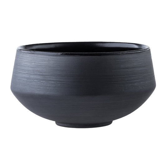 Eclipse breakfast bowl 0,75 L by Vaidava Ceramics #black #