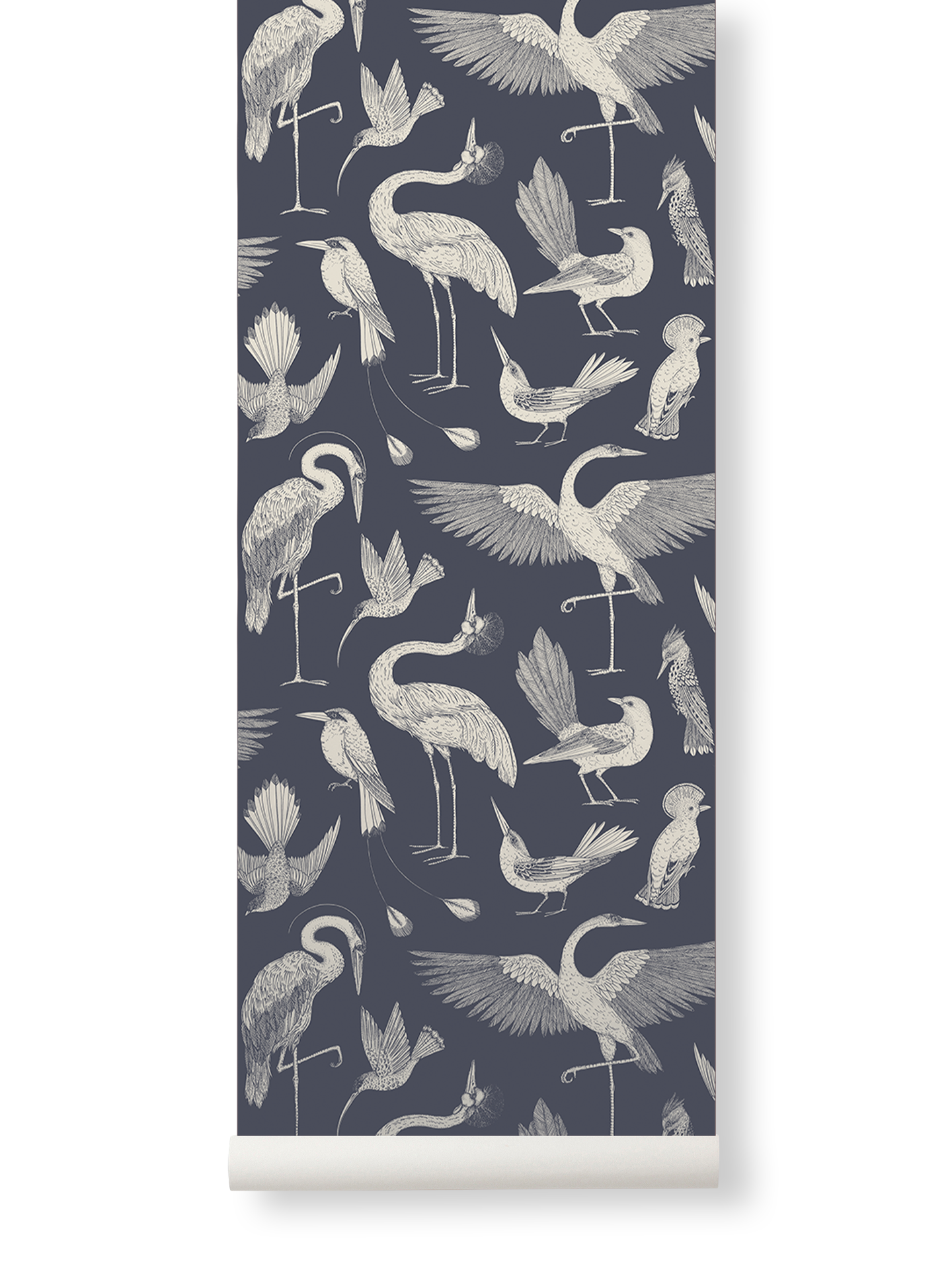 Katie Scott Wallpaper - Birds by Ferm Living