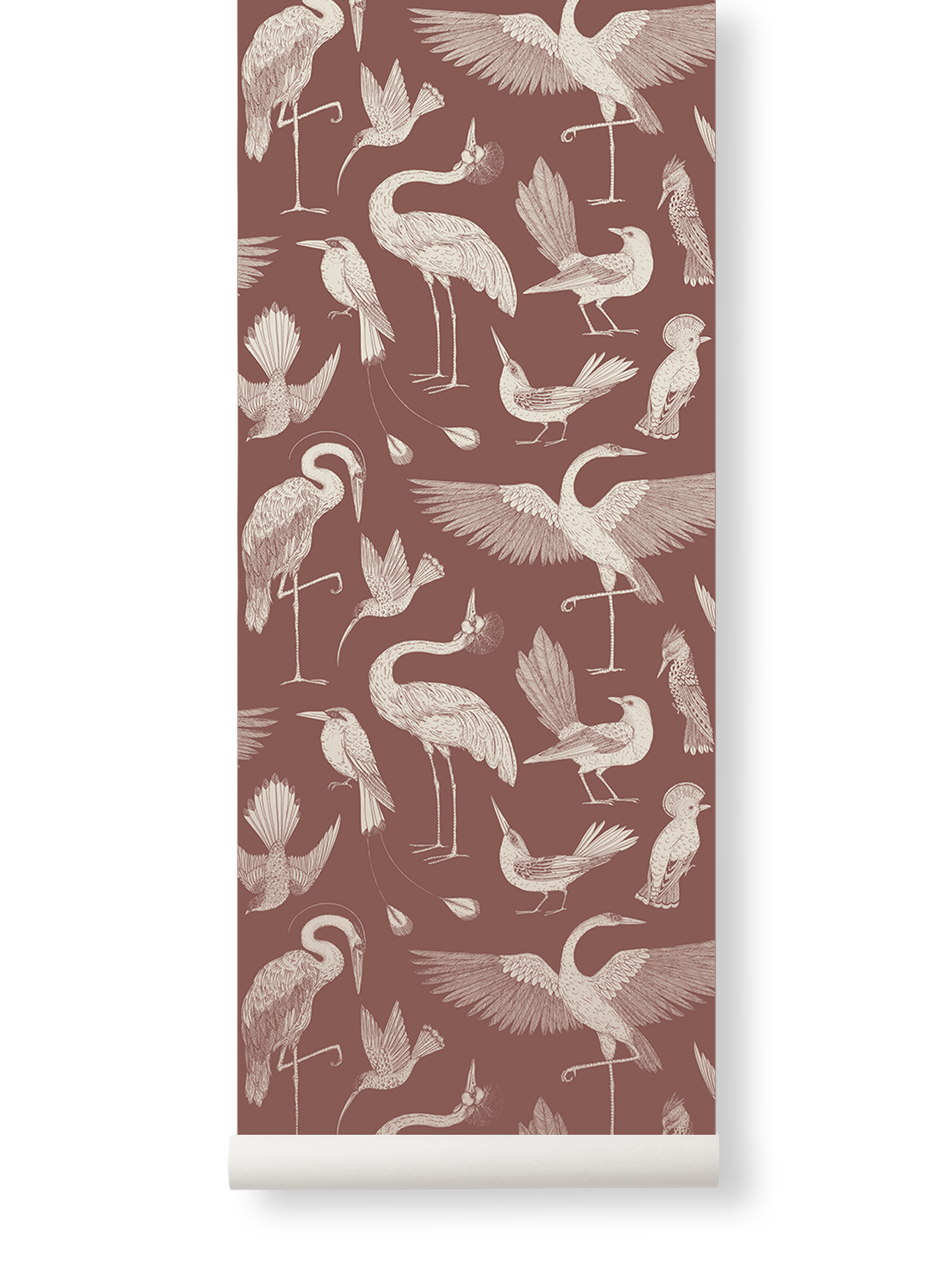 Katie Scott Wallpaper - Birds by Ferm Living