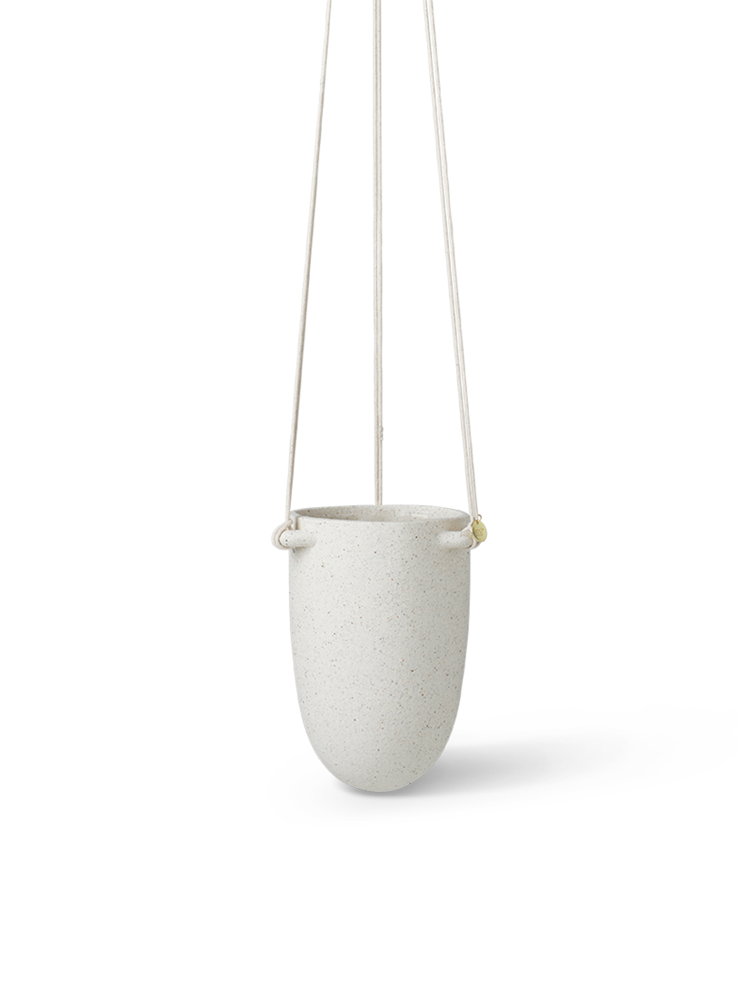 Speckle Hanging Pot - Off-White by Ferm Living