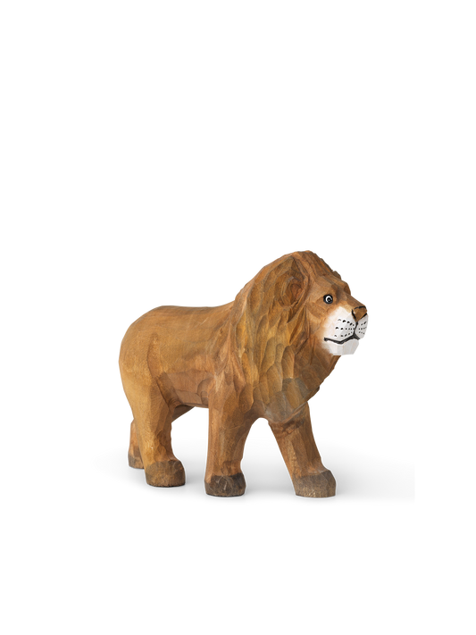 Animal Hand-Carved Lion by Ferm Living