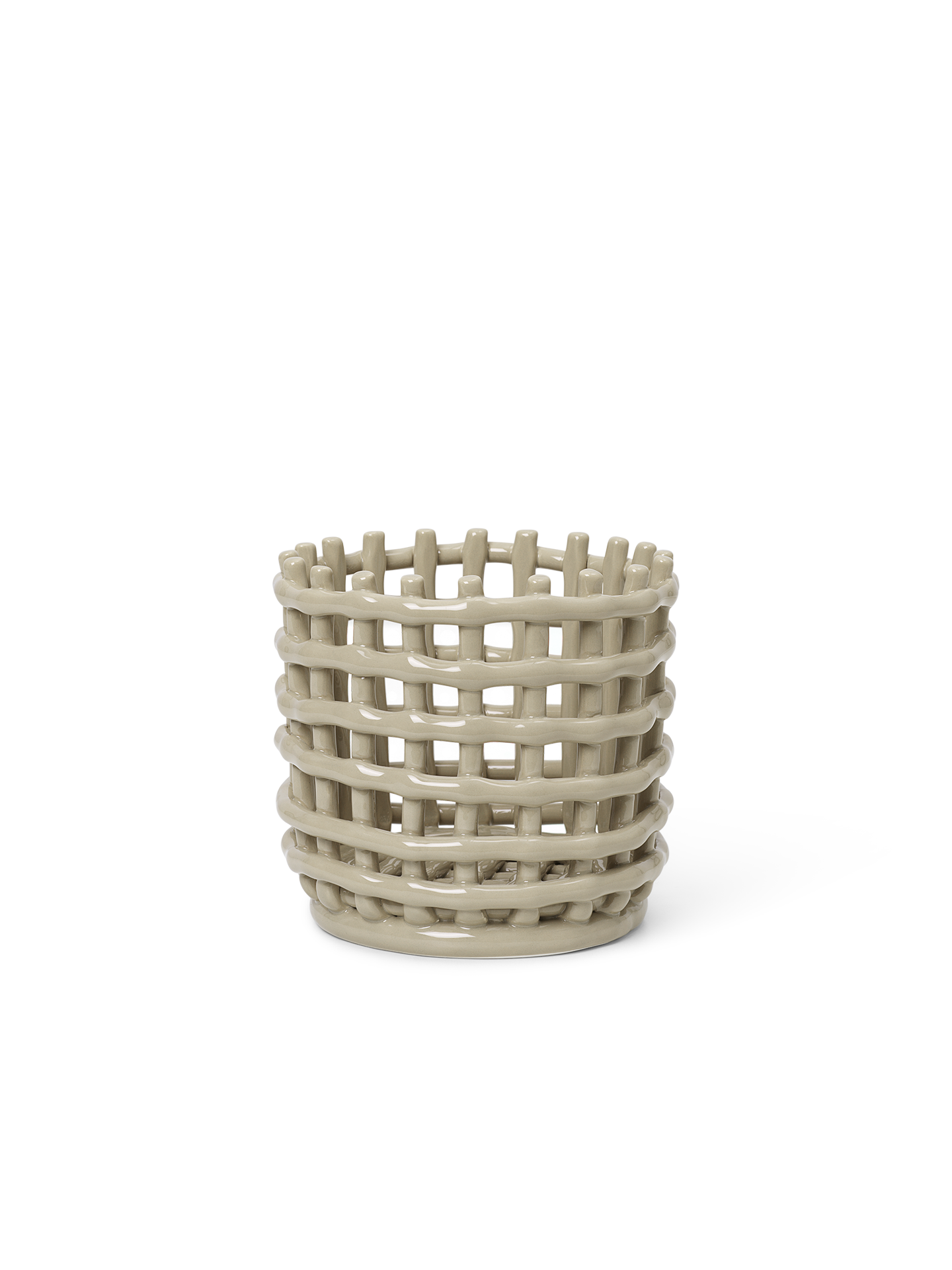 Ceramic Basket - Small by Ferm Living