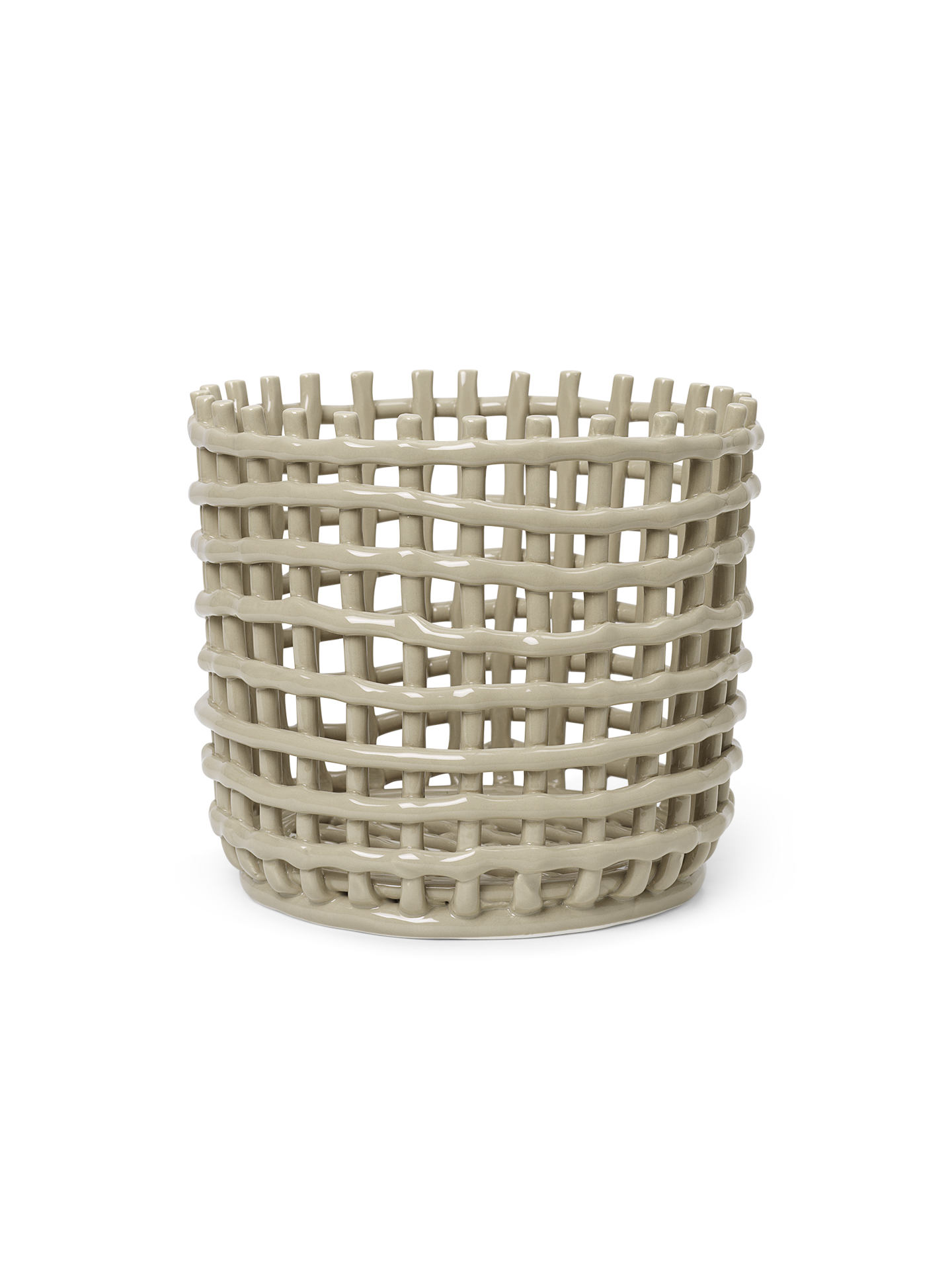 Ceramic Basket - Large by Ferm Living