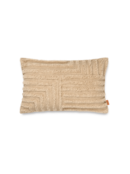 Crease Wool Cushion - Rectangular by Ferm Living