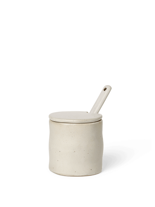 Flow Jar with spoon by Ferm Living