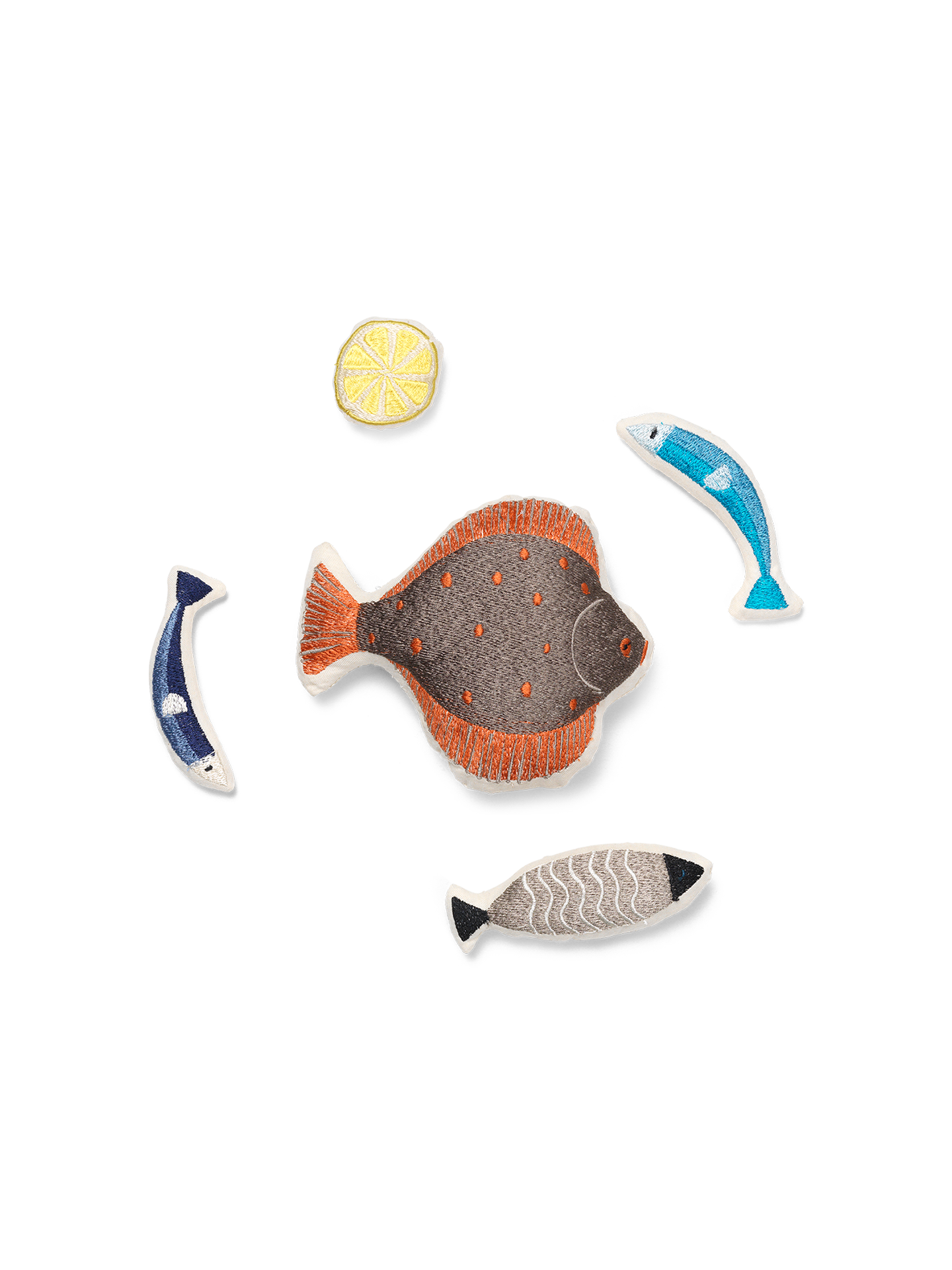 Embroidered Fish by Ferm Living