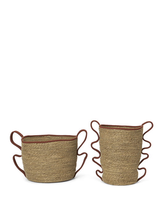 Verso Baskets - Set of 2 by Ferm Living