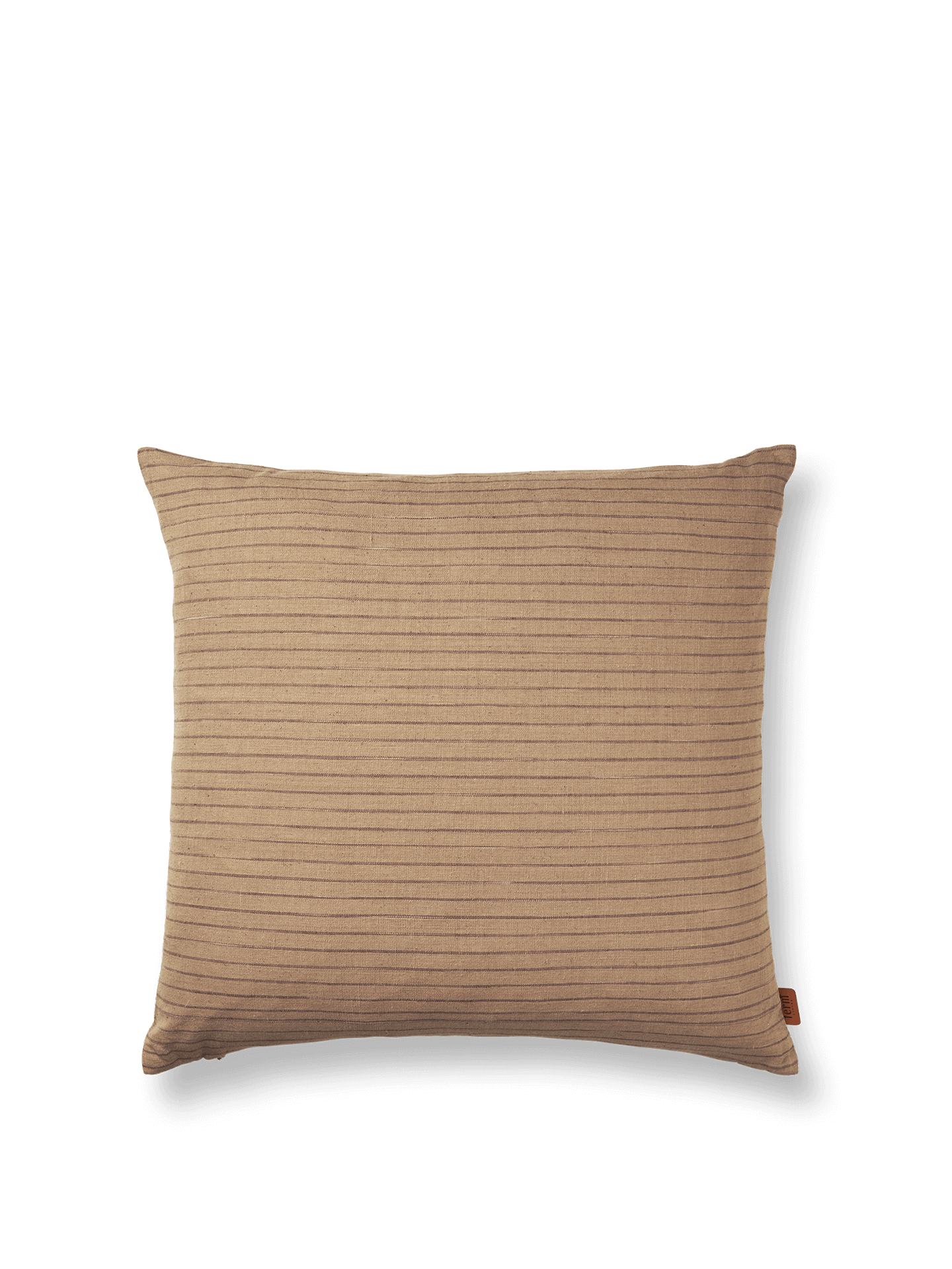 Brown Cotton Cushion by Ferm Living