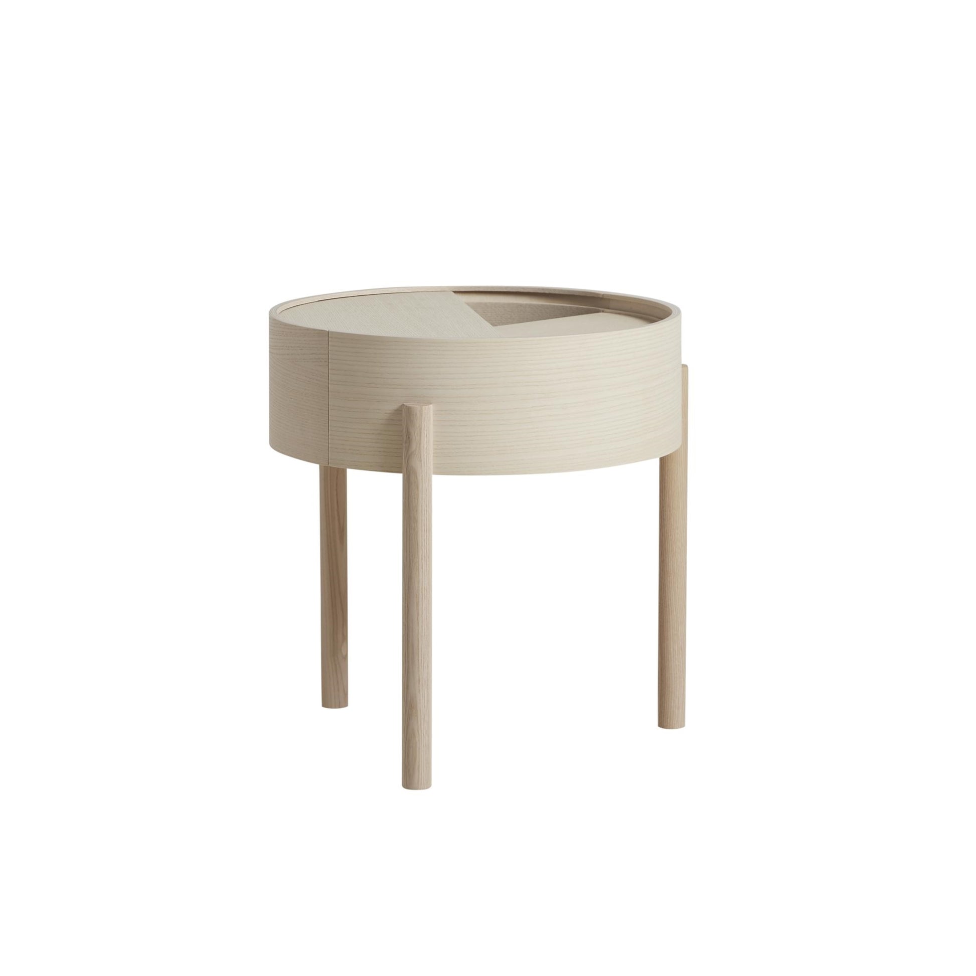 Arc Coffee Table Ø42 by WOUD #Ash