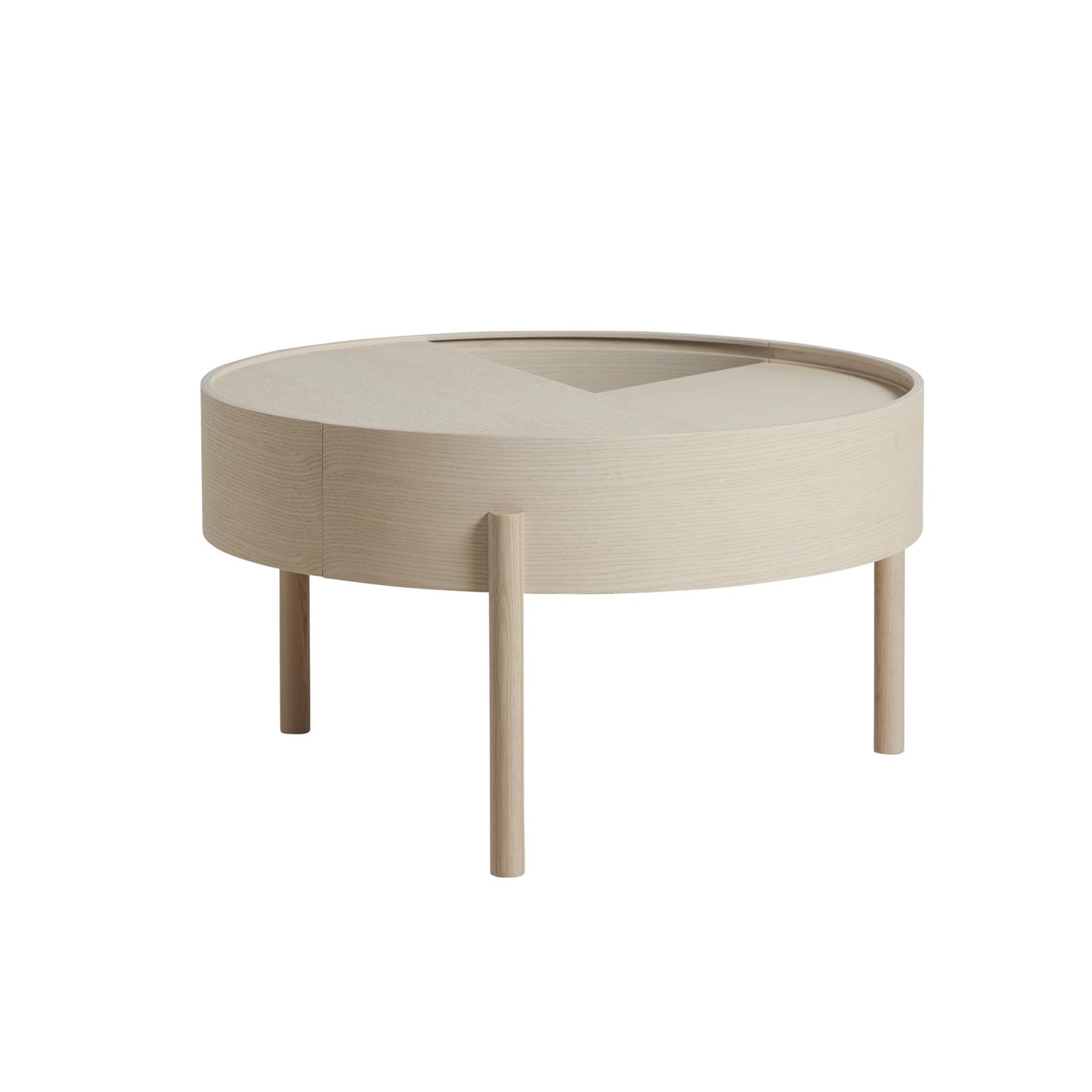 Arc Coffee Table Ø66 by WOUD #Ash
