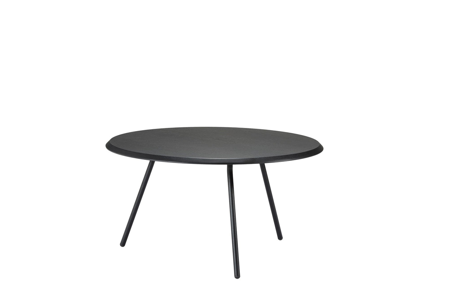 Soround Coffee Table Ø75 H39.5 by WOUD #Black Ash