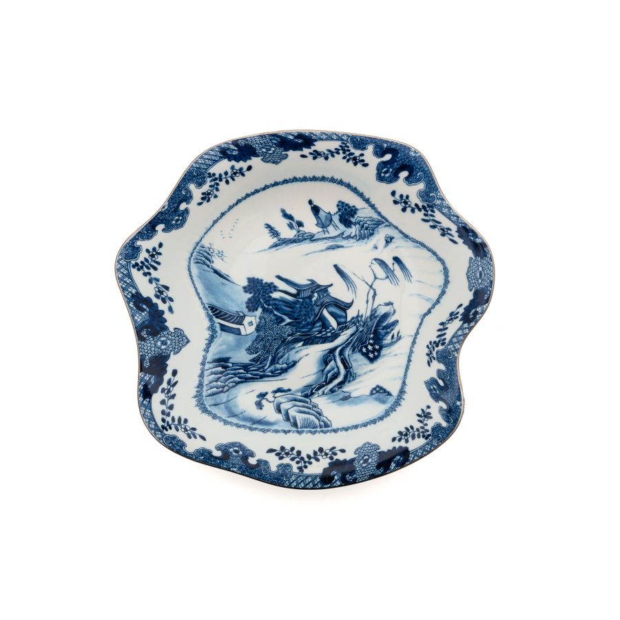 Porcelain Soup Plate Classics on Acid Pagoda by Seletti