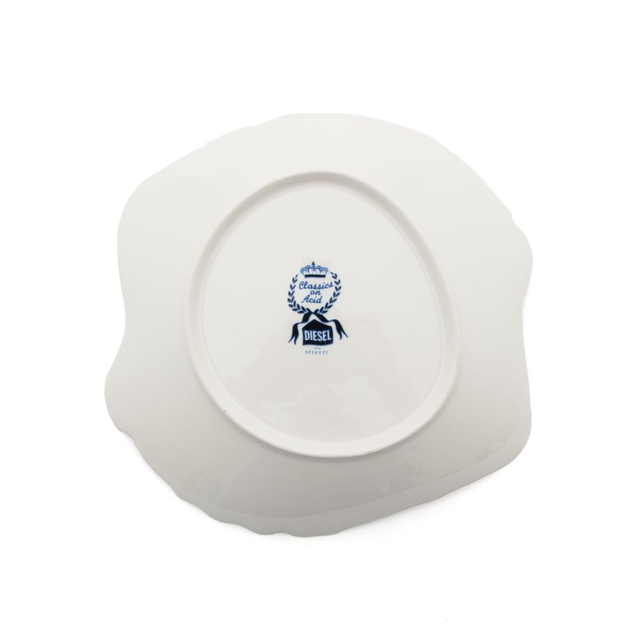 Porcelain Soup Plate Classics on Acid Pagoda by Seletti