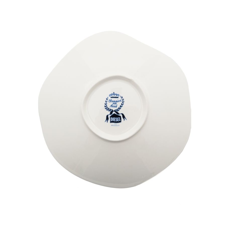 Porcelain Soup Plate Classics on Acid Leone by Seletti