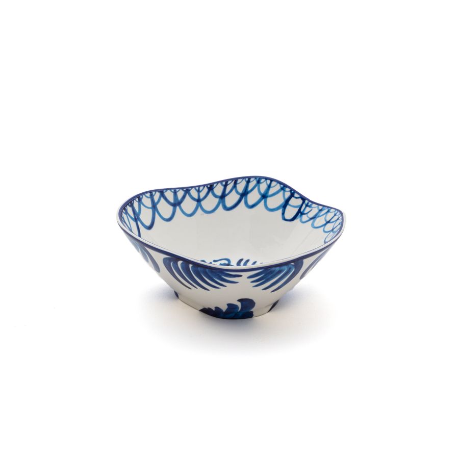 Porcelain Salad Bowl Classics on Acid Pajaro by Seletti