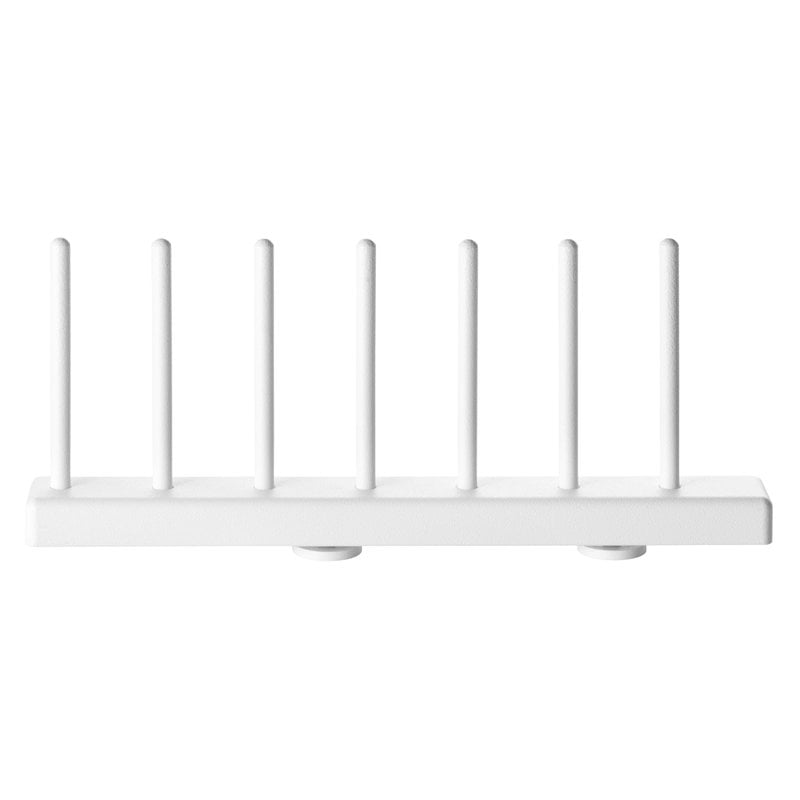 String place rack by String Furniture #20 cm, 2 pcs, white #