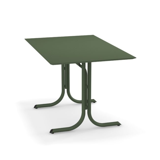 Table System Low border collapsible table 80x120 by Emu