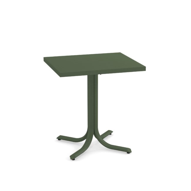 Table System Square border collapsible table 70x60 by Emu